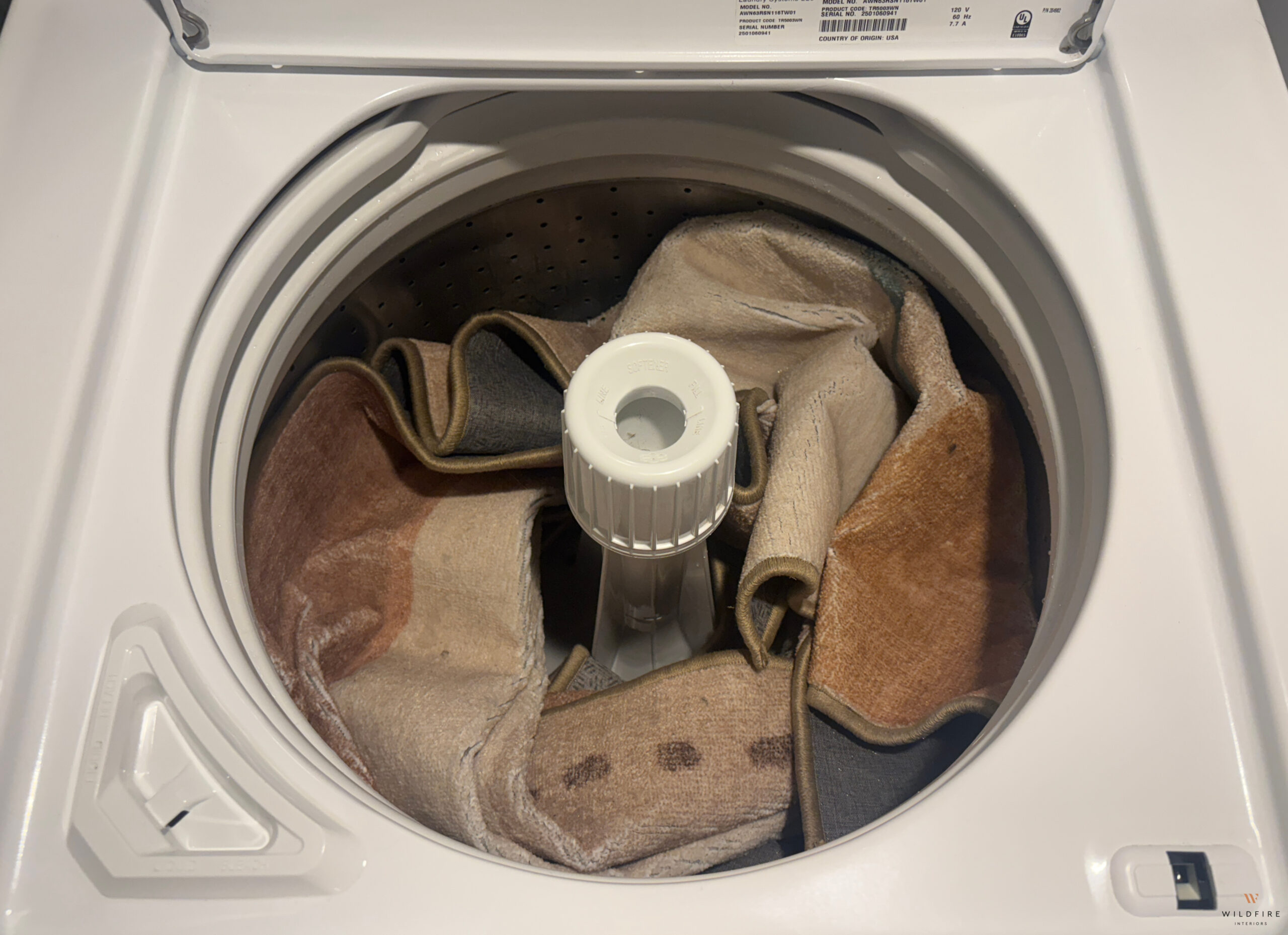 Washing an all-in-one Ruggable one piece rug