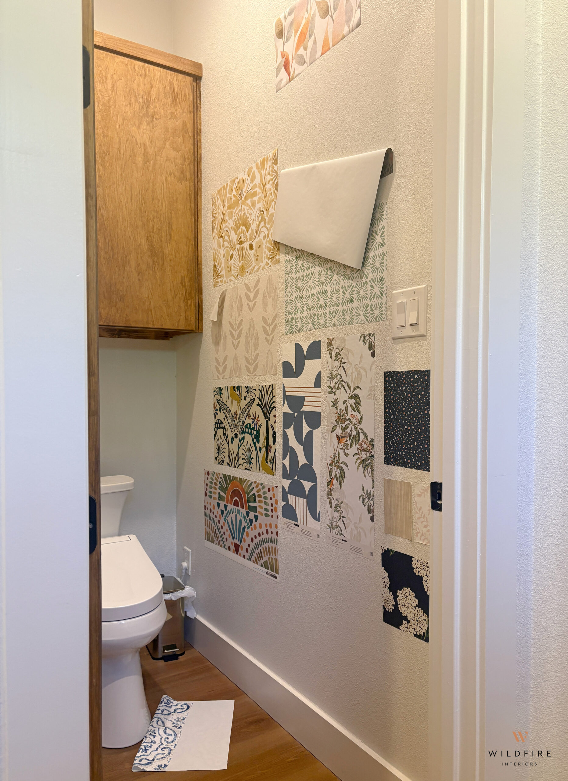 These brands of peel-and-stick wallpaper are a waste if you have textured walls. 