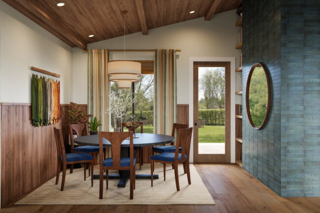 Decorilla Dining Room 3D Rendering